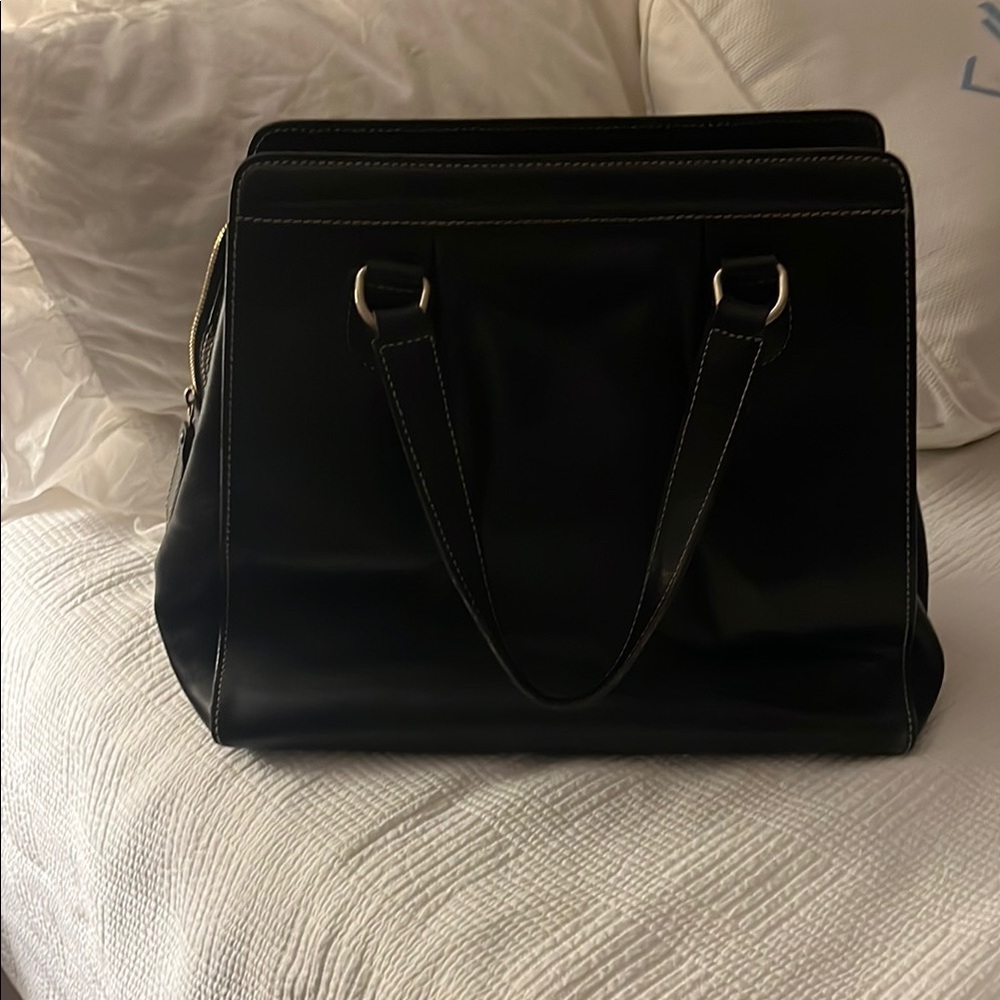Barneys New York Black Satchel